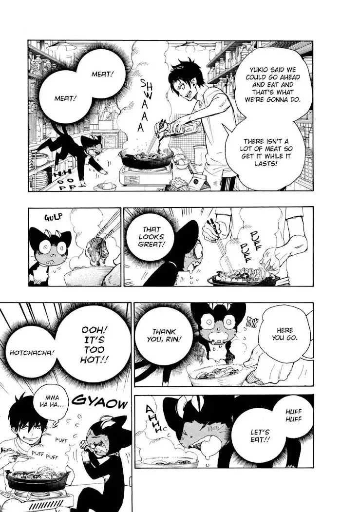 Blue Exorcist Chapter 2.2 page 3 - 