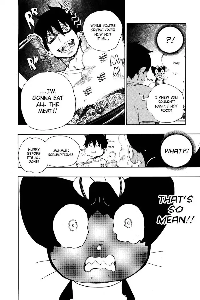 Blue Exorcist Chapter 2.2 page 4 - 