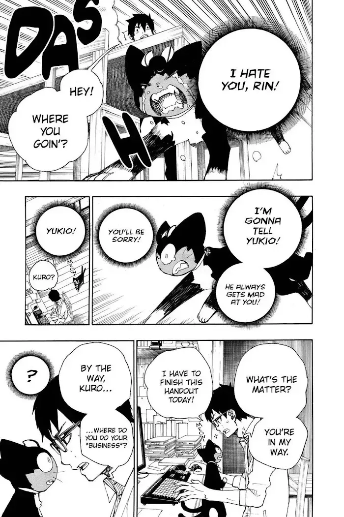 Blue Exorcist Chapter 2.2 page 5 - 