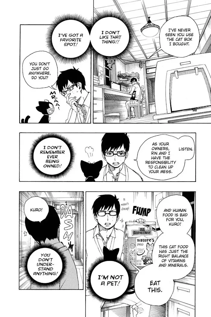 Blue Exorcist Chapter 2.2 page 6 - 