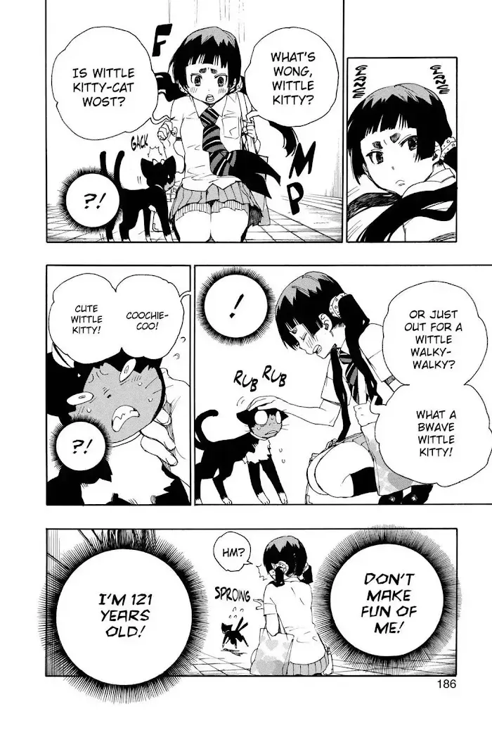 Blue Exorcist Chapter 2.2 page 8 - 