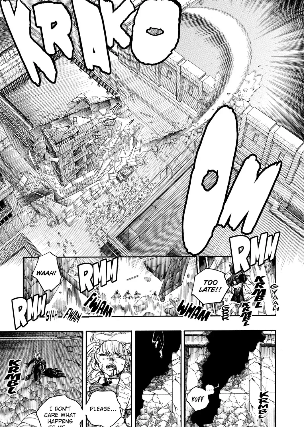Blue Exorcist Chapter 2.3 page 21 - 