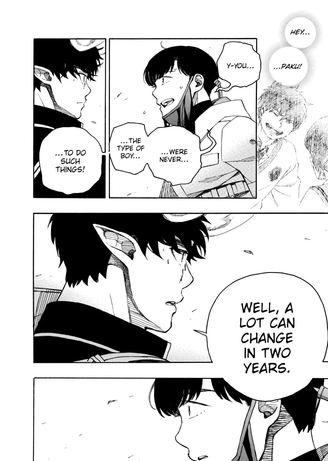 Blue Exorcist Chapter 2.3 page 35 - 