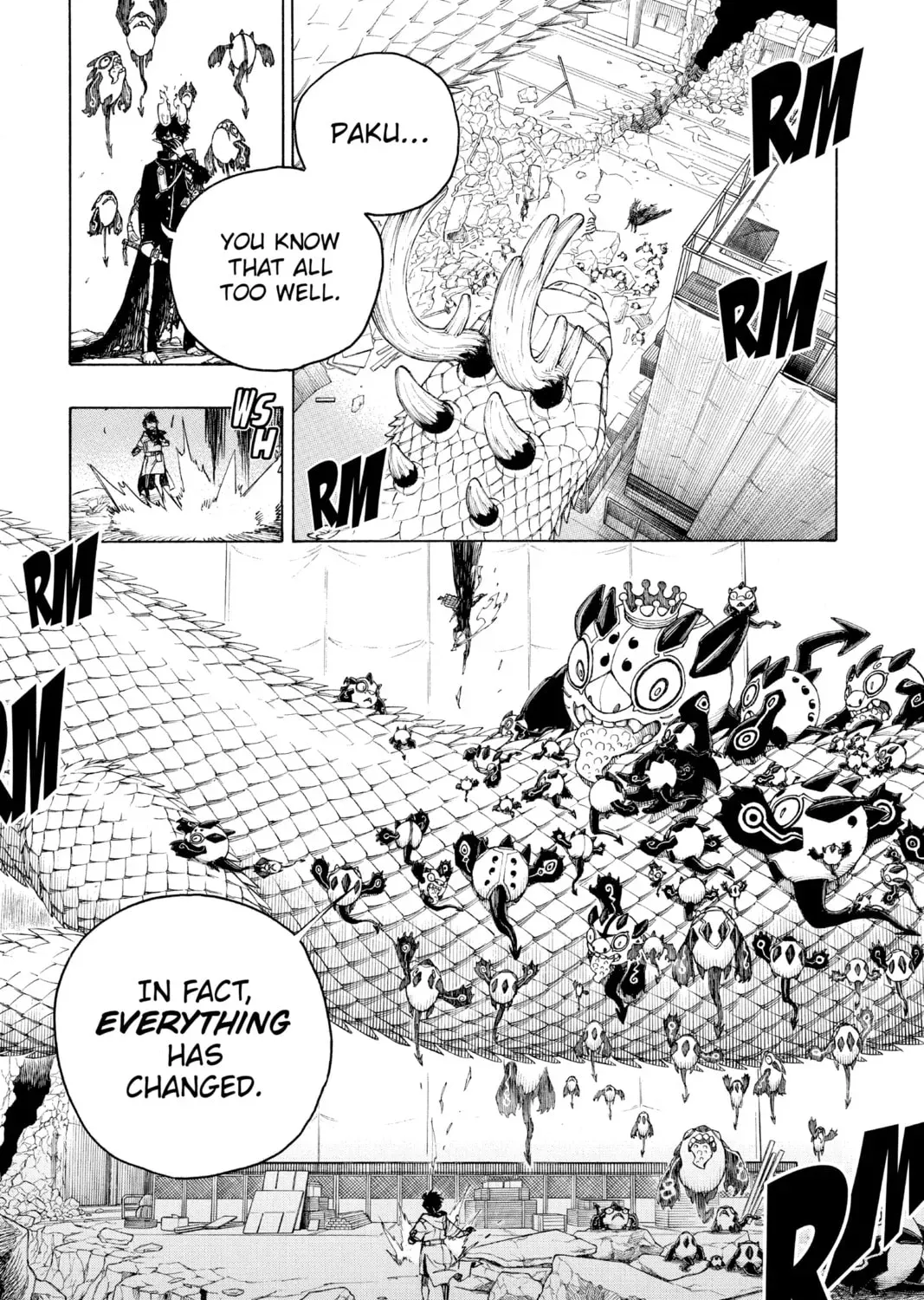 Blue Exorcist Chapter 2.3 page 37 - 