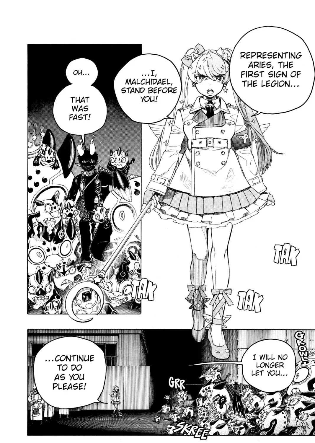 Blue Exorcist Chapter 2.3 page 7 - 