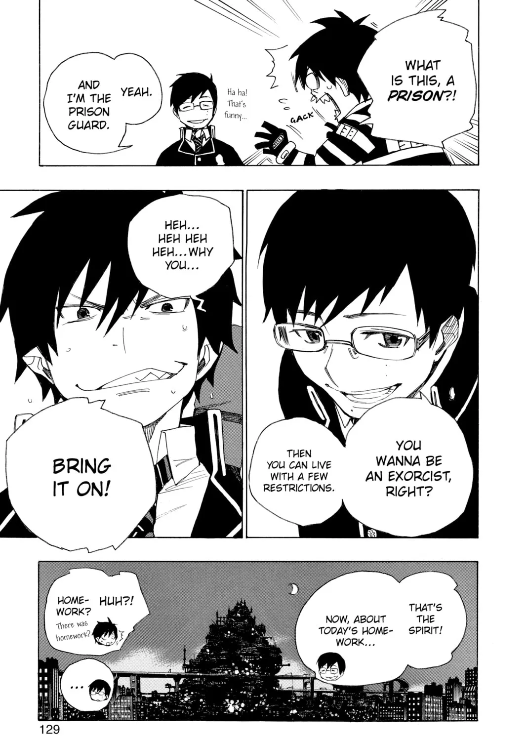 Blue Exorcist Chapter 2 page 111 - 