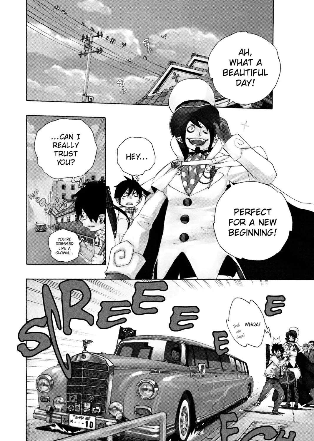 Blue Exorcist Chapter 2 page 3 - 