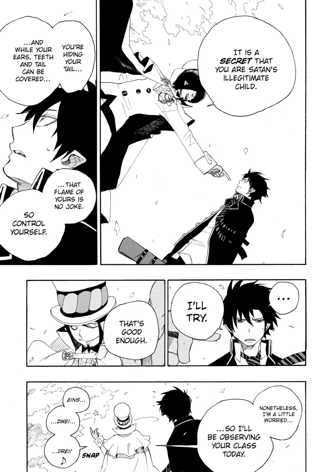 Blue Exorcist Chapter 2 page 27 - 