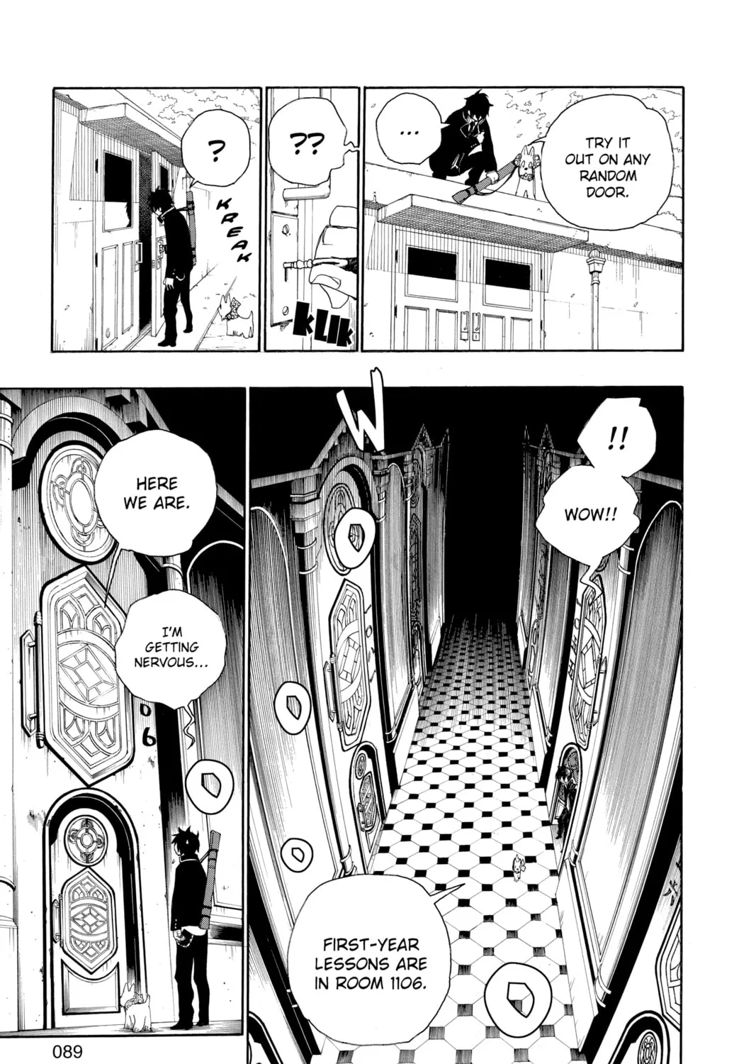 Blue Exorcist Chapter 2 page 31 - 