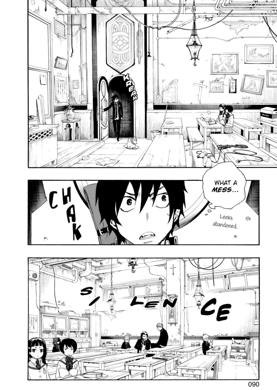 Blue Exorcist Chapter 2 page 33 - 