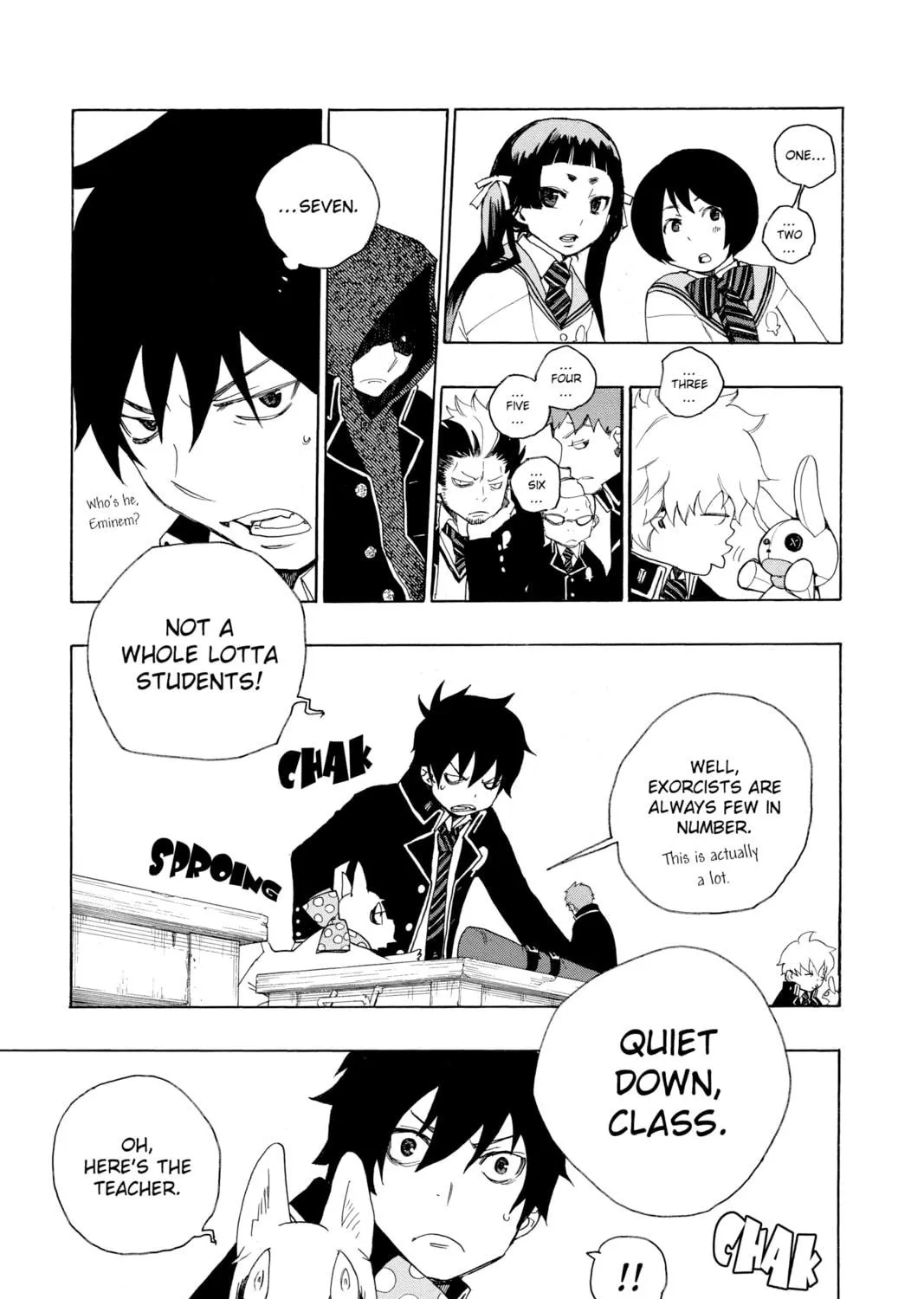 Blue Exorcist Chapter 2 page 35 - 