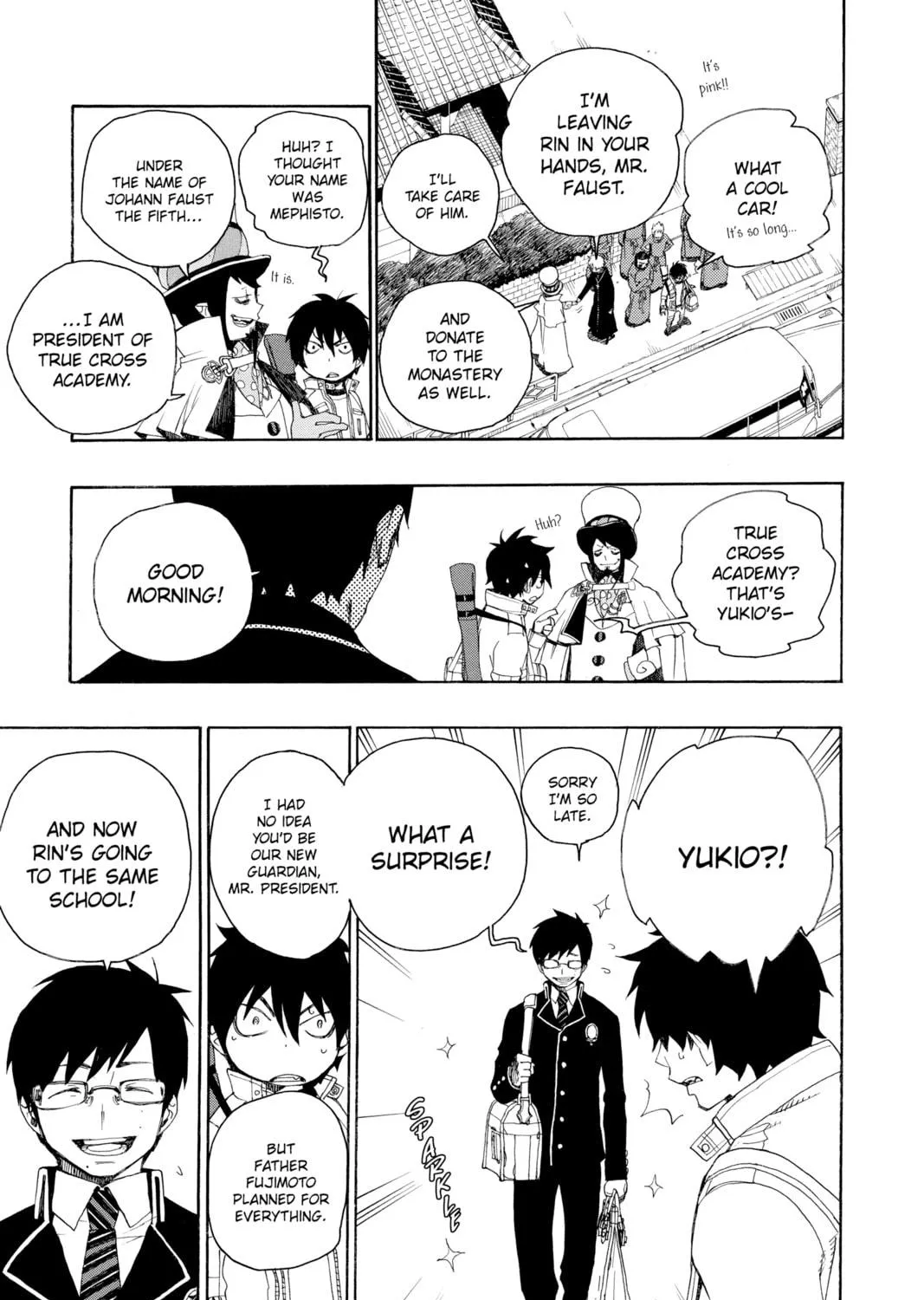 Blue Exorcist Chapter 2 page 5 - 