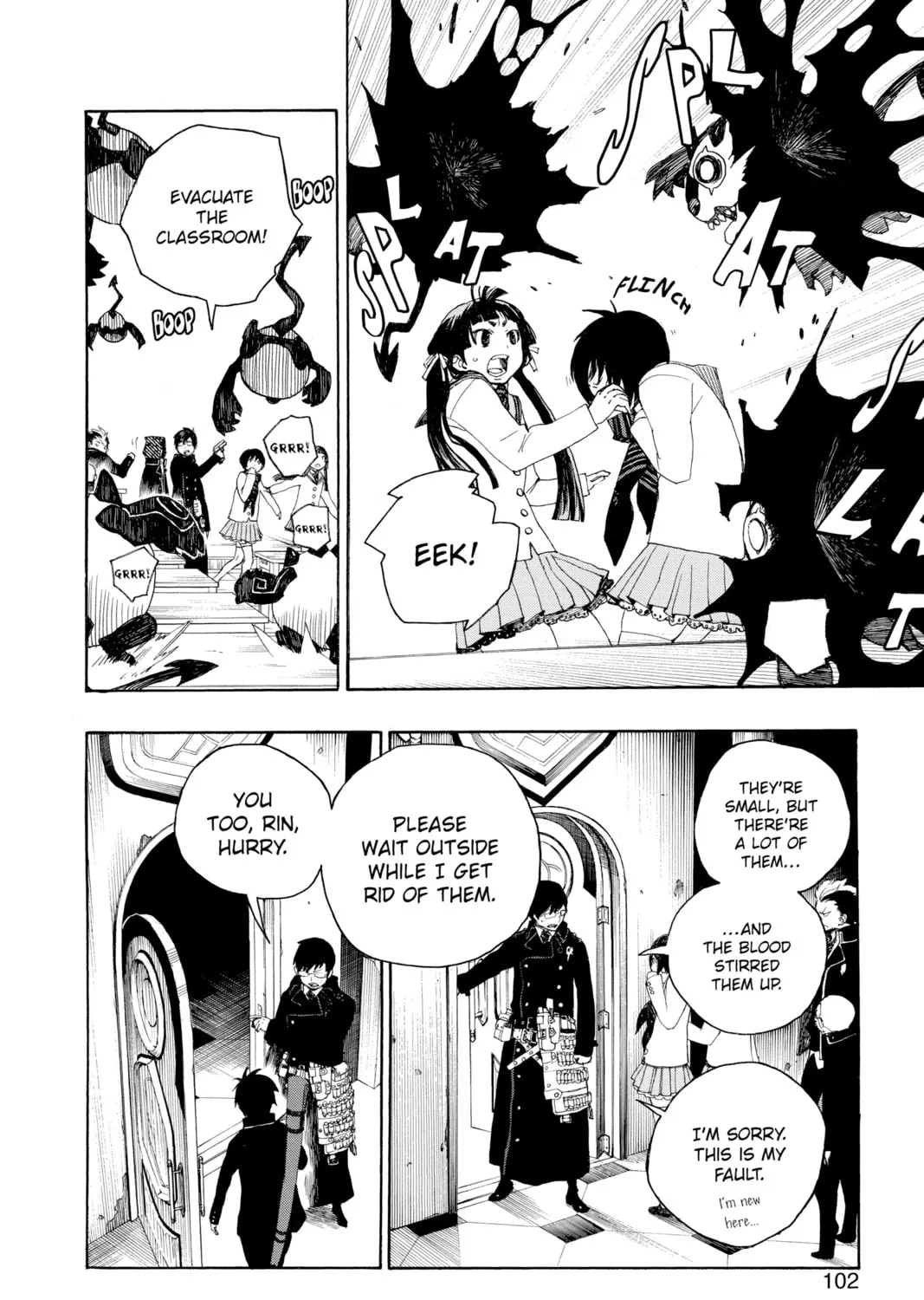 Blue Exorcist Chapter 2 page 57 - 