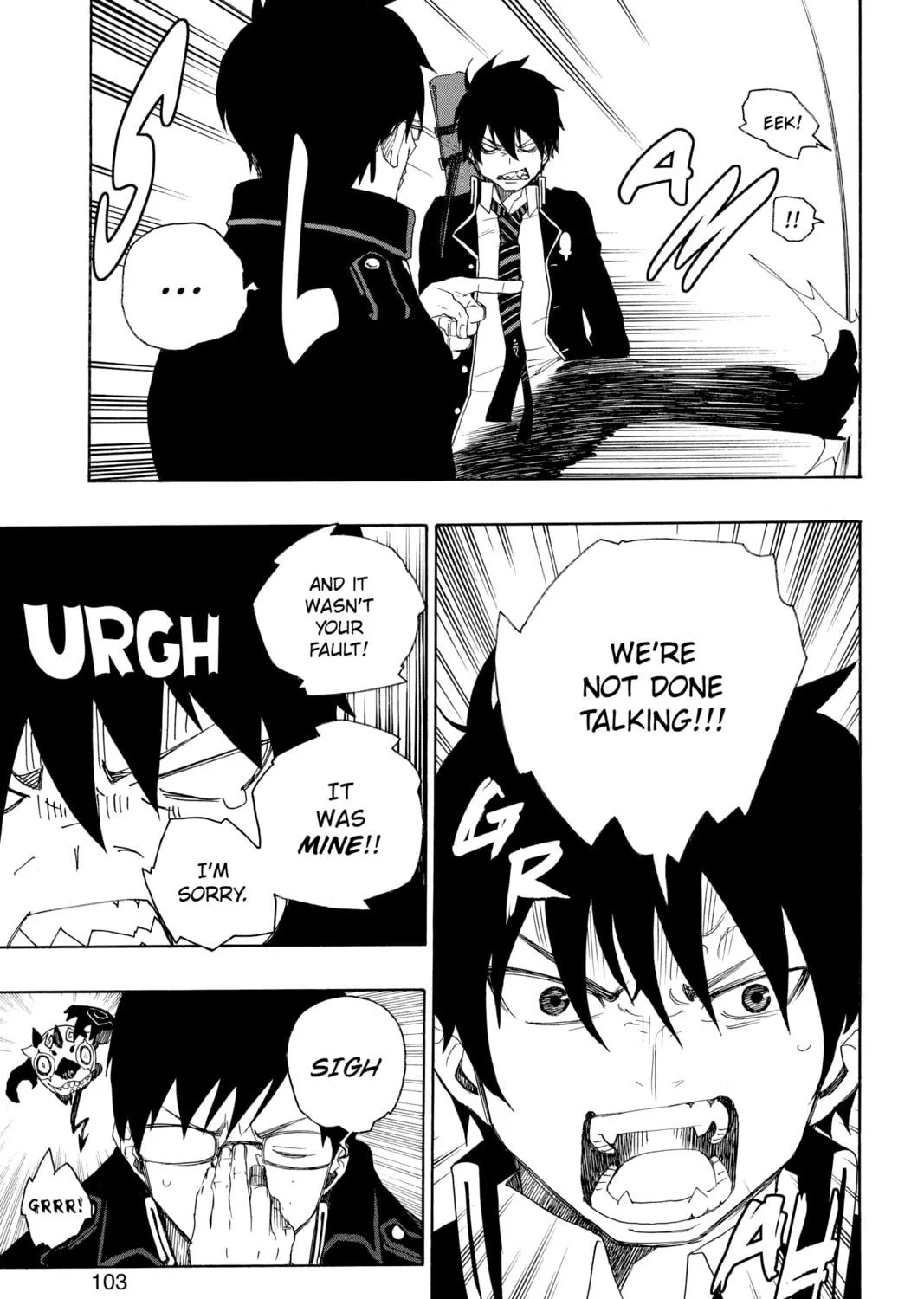 Blue Exorcist Chapter 2 page 59 - 