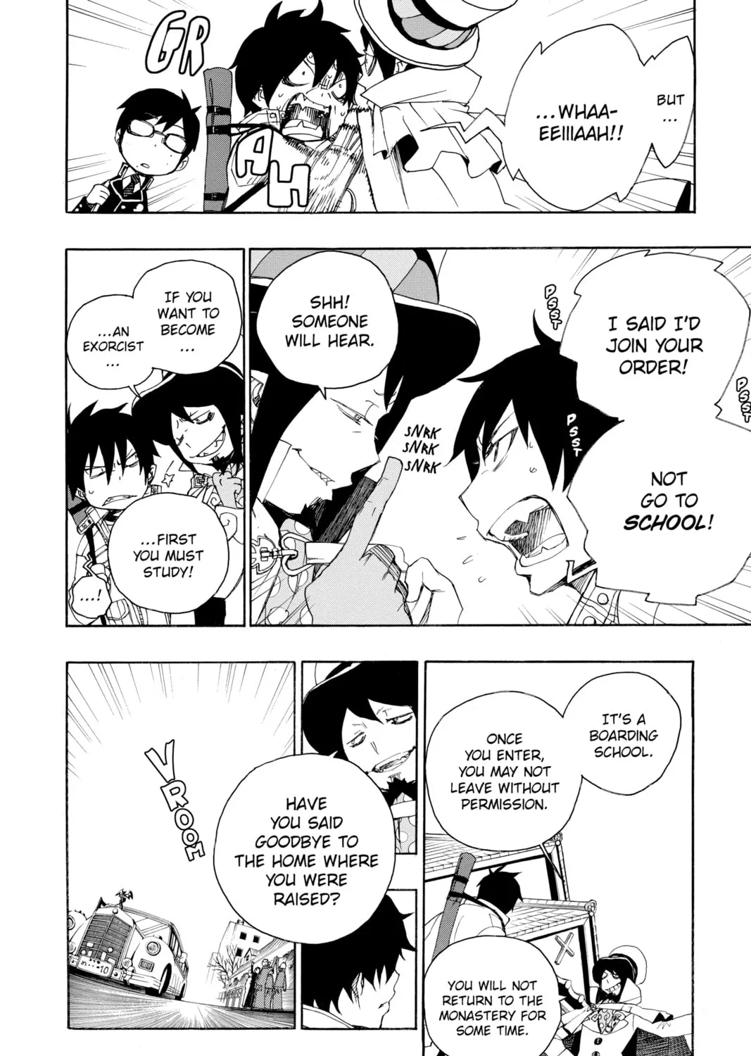 Blue Exorcist Chapter 2 page 7 - 
