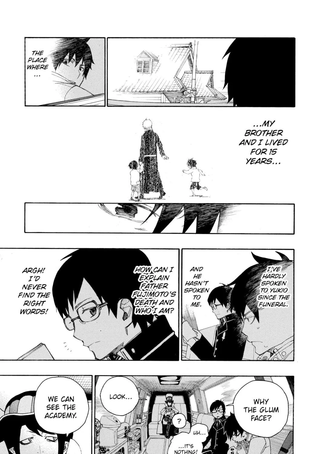 Blue Exorcist Chapter 2 page 9 - 