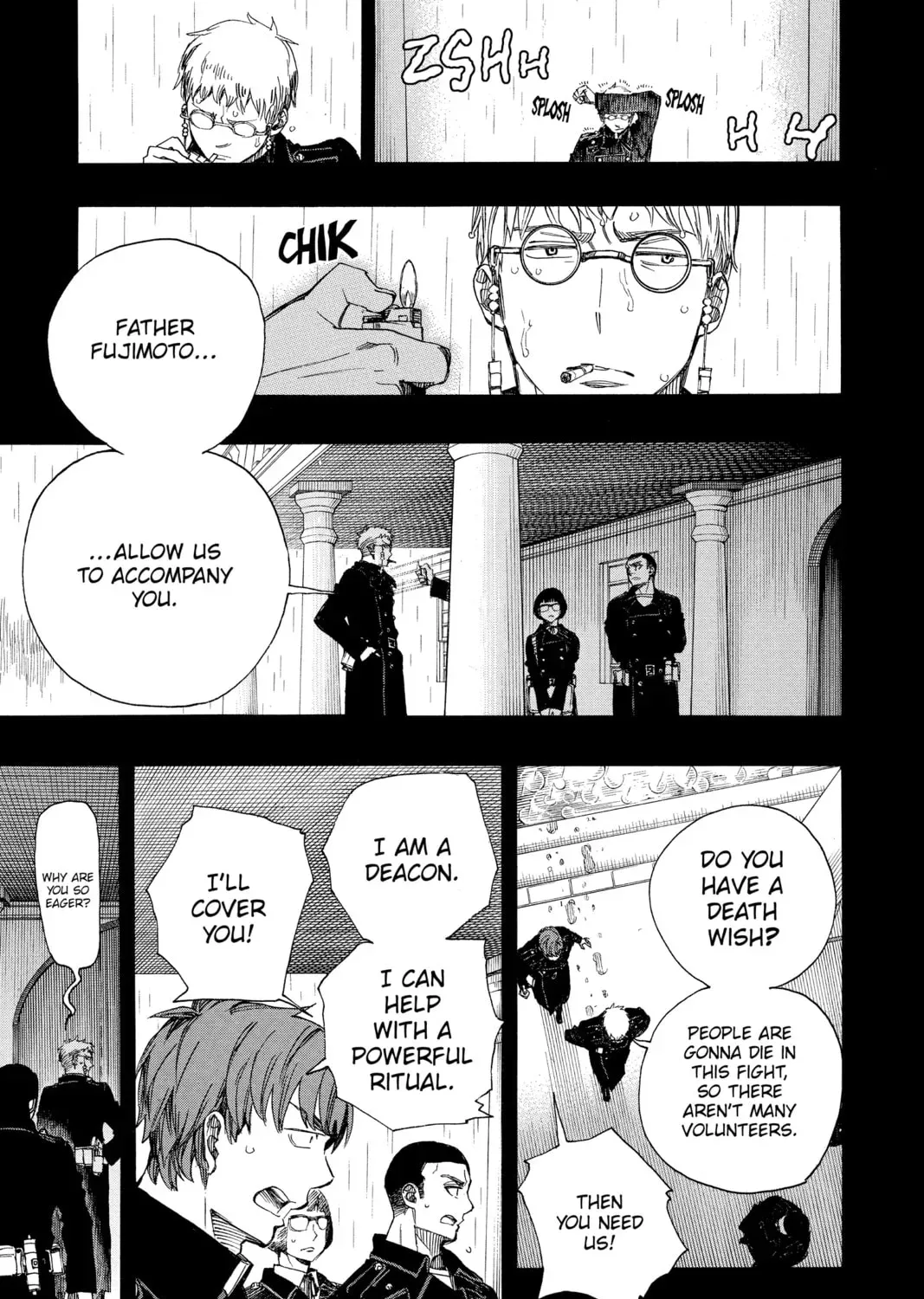 Blue Exorcist Chapter 23217.1 page 5 - 