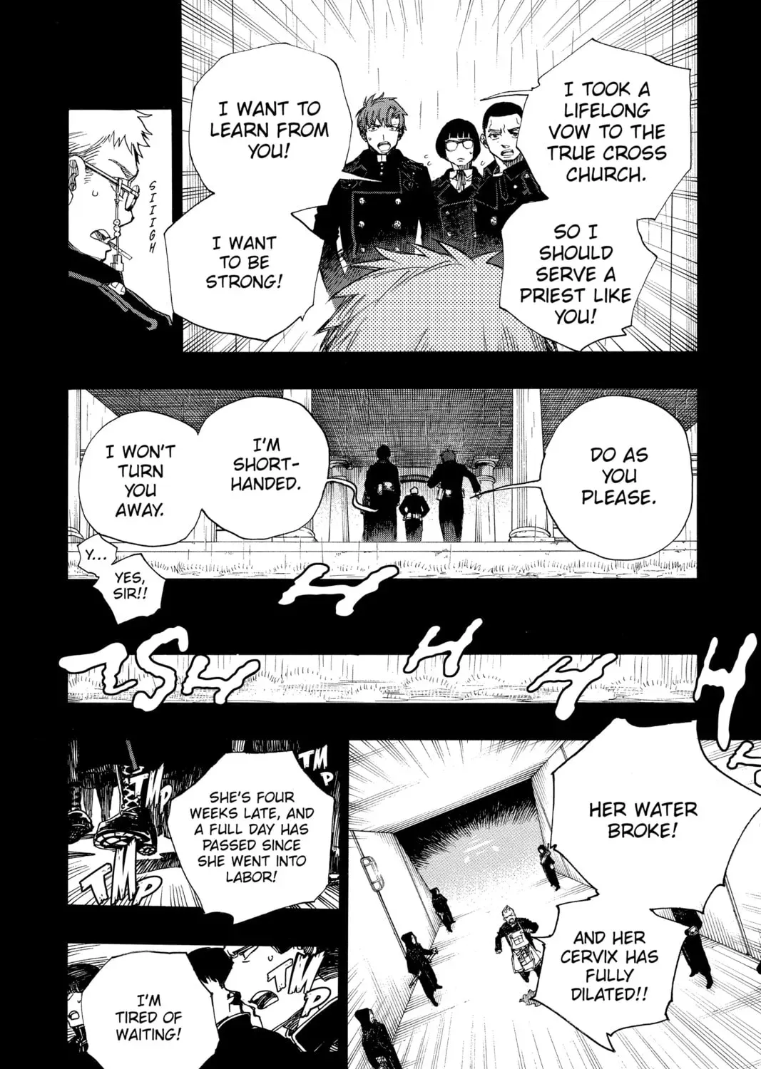 Blue Exorcist Chapter 23217.1 page 7 - 