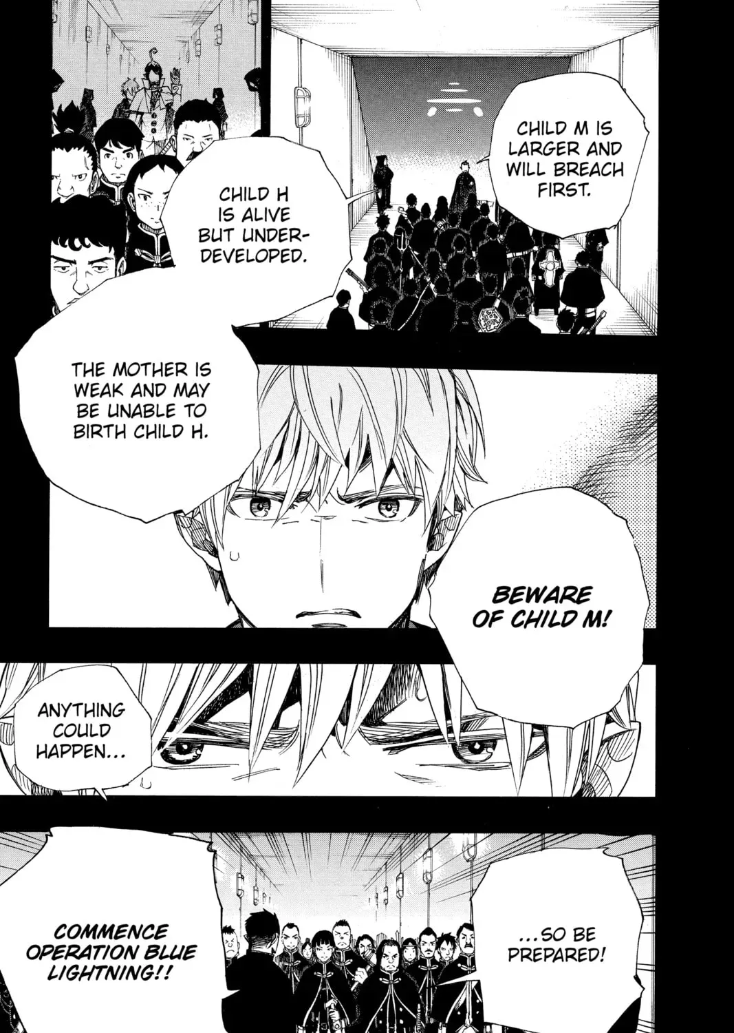 Blue Exorcist Chapter 23217.1 page 9 - 