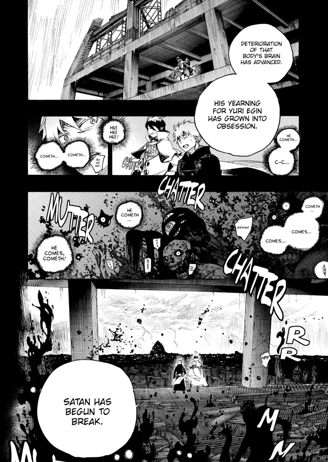 Blue Exorcist Chapter 23217.2 page 3 - 