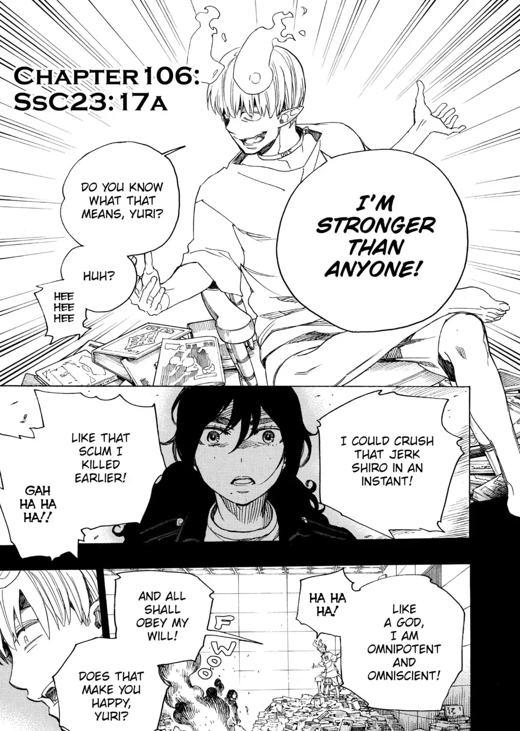 Blue Exorcist Chapter 23217 page 1 - 