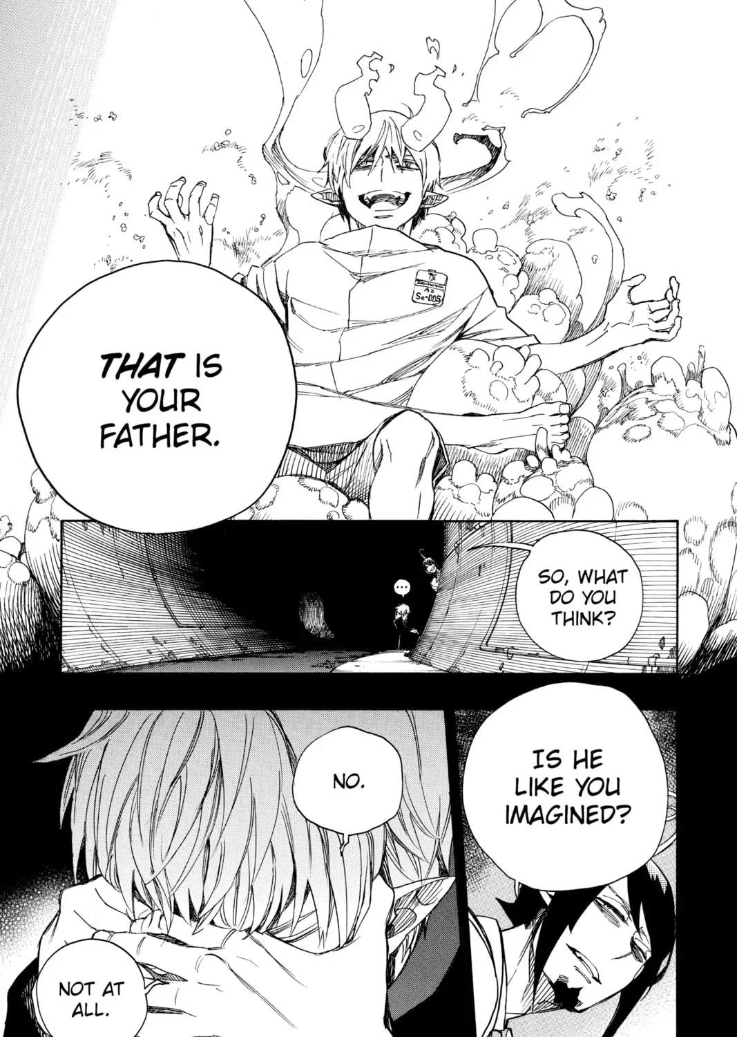 Blue Exorcist Chapter 23217 page 21 - 