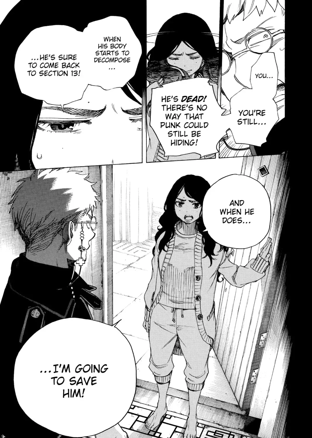 Blue Exorcist Chapter 23217 page 33 - 