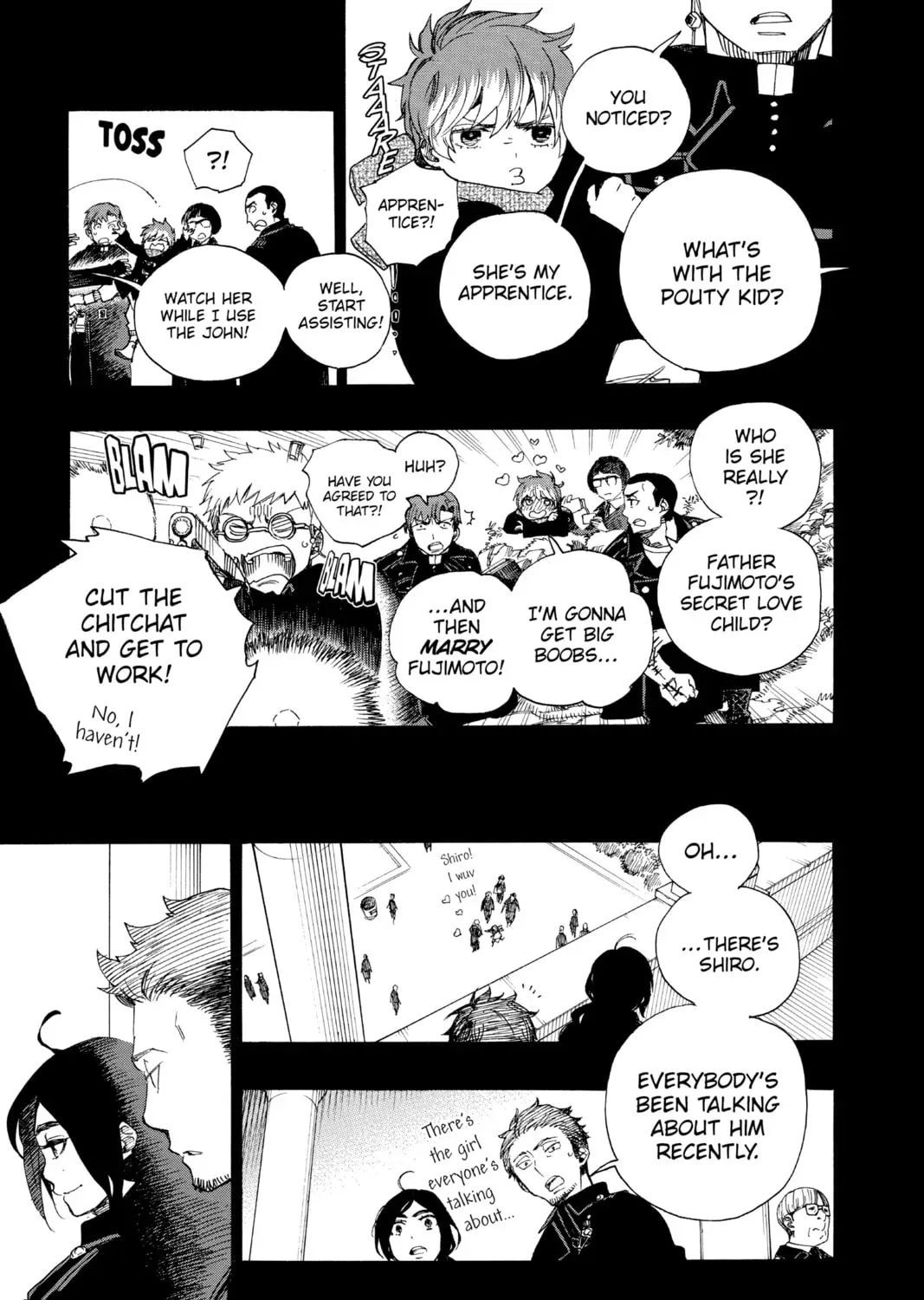 Blue Exorcist Chapter 23217 page 37 - 