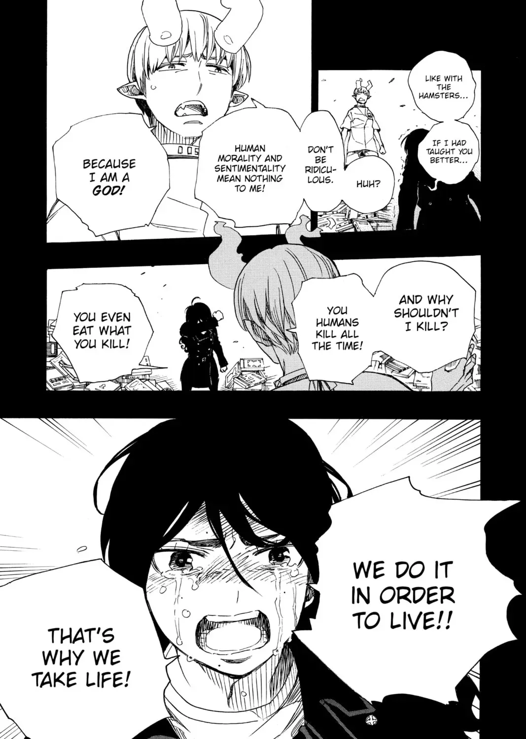 Blue Exorcist Chapter 23217 page 5 - 