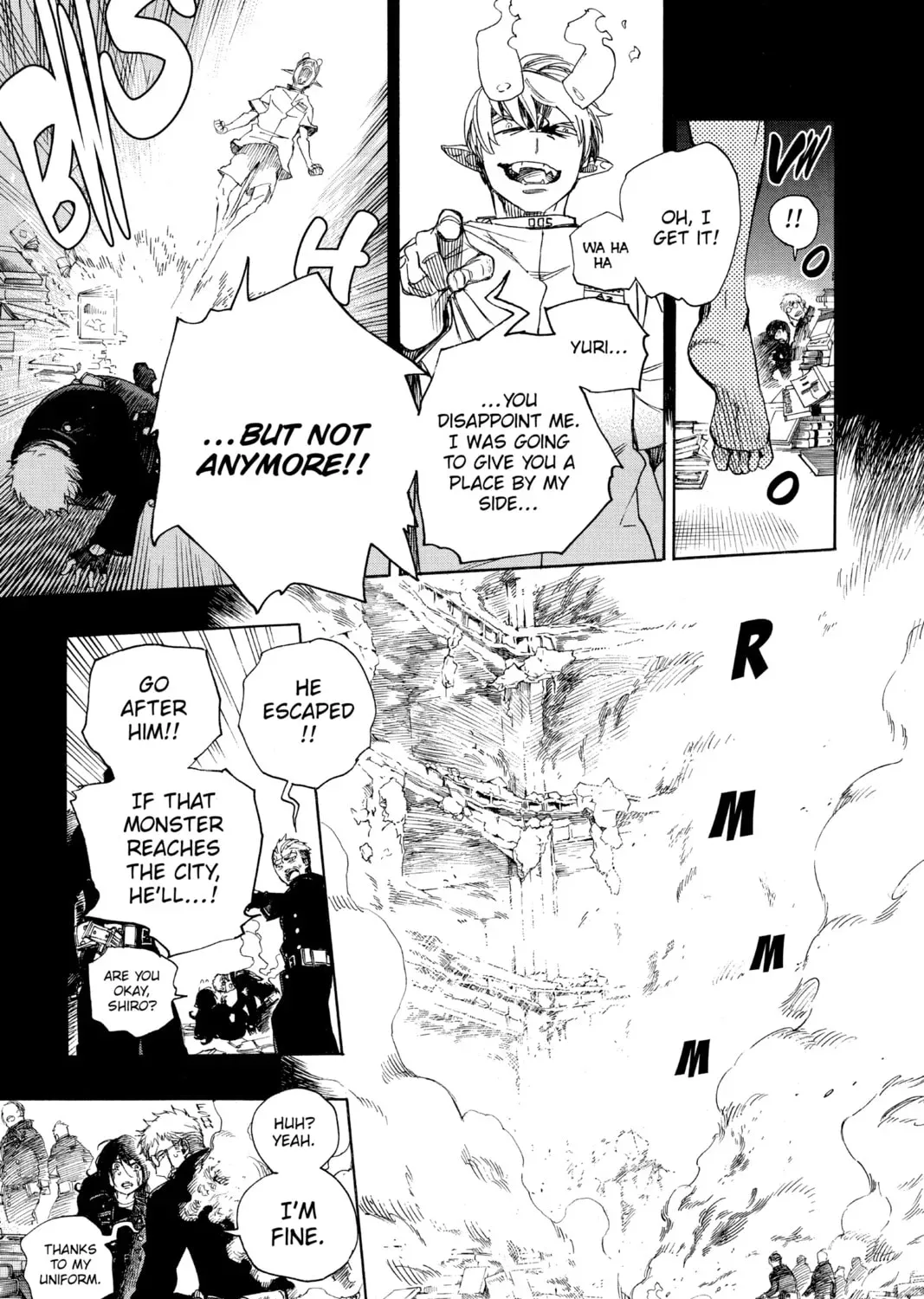 Blue Exorcist Chapter 23217 page 9 - 