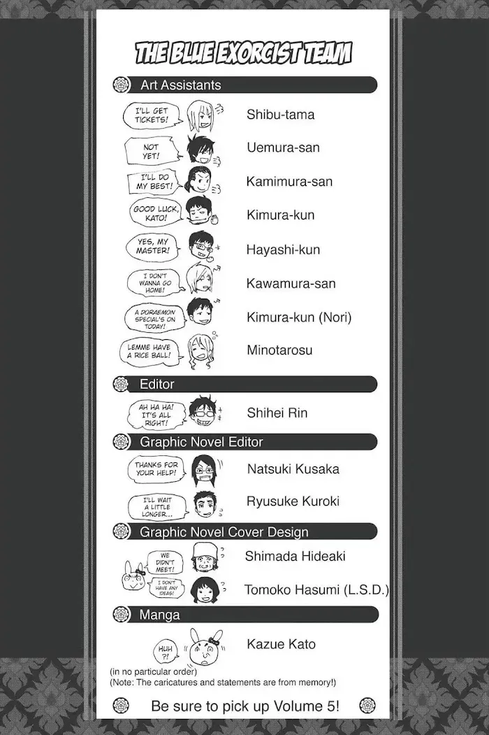 Blue Exorcist Chapter 3.1 page 5 - 