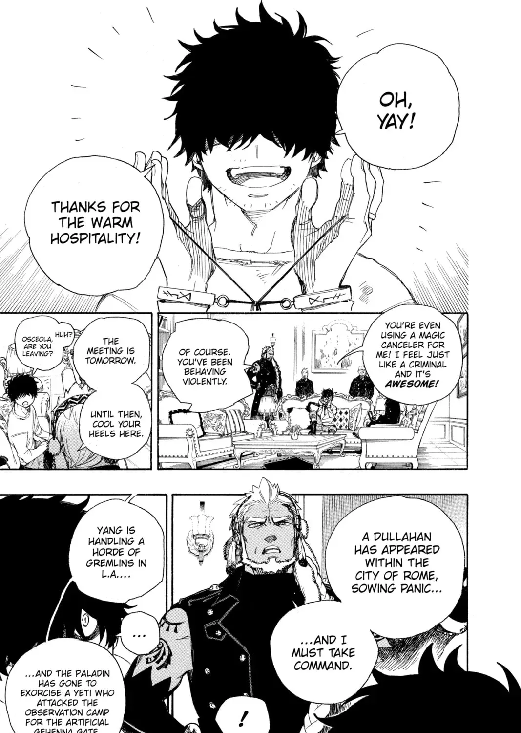 Blue Exorcist Chapter 3.2 page 13 - 