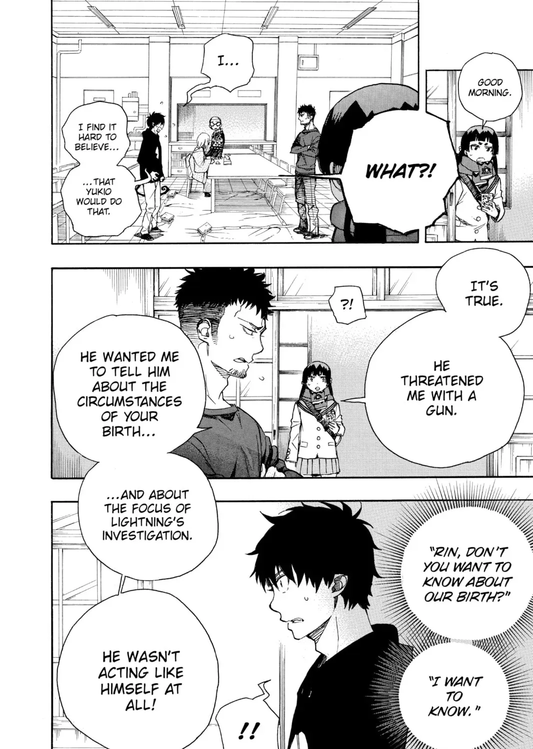 Blue Exorcist Chapter 3.2 page 27 - 