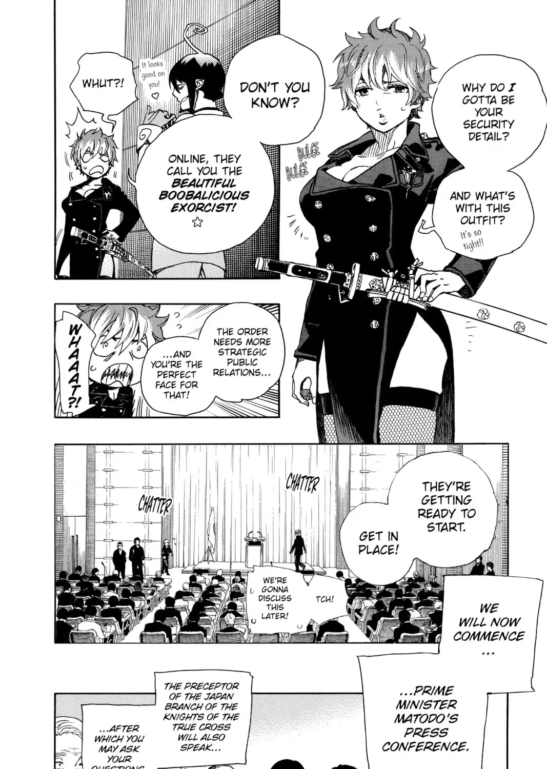 Blue Exorcist Chapter 3.2 page 35 - 