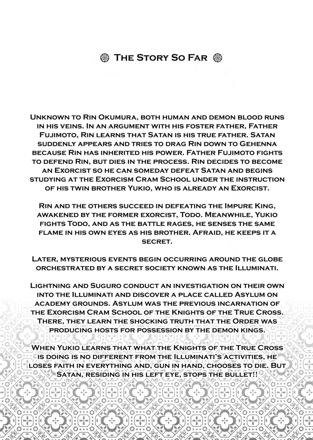 Blue Exorcist Chapter 3.2 page 7 - 