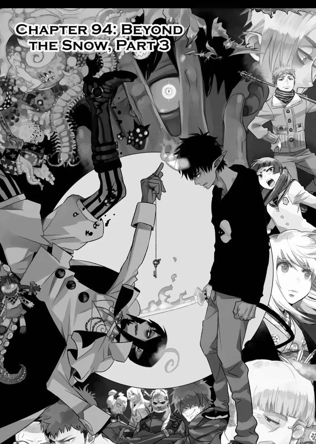 Blue Exorcist Chapter 3.2 page 9 - 