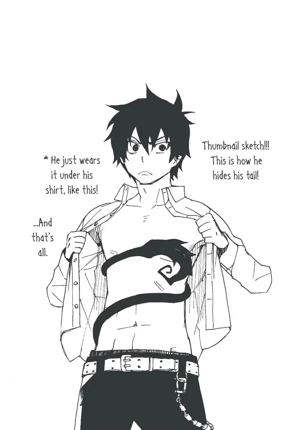 Blue Exorcist Chapter 3.5 page 23 - 