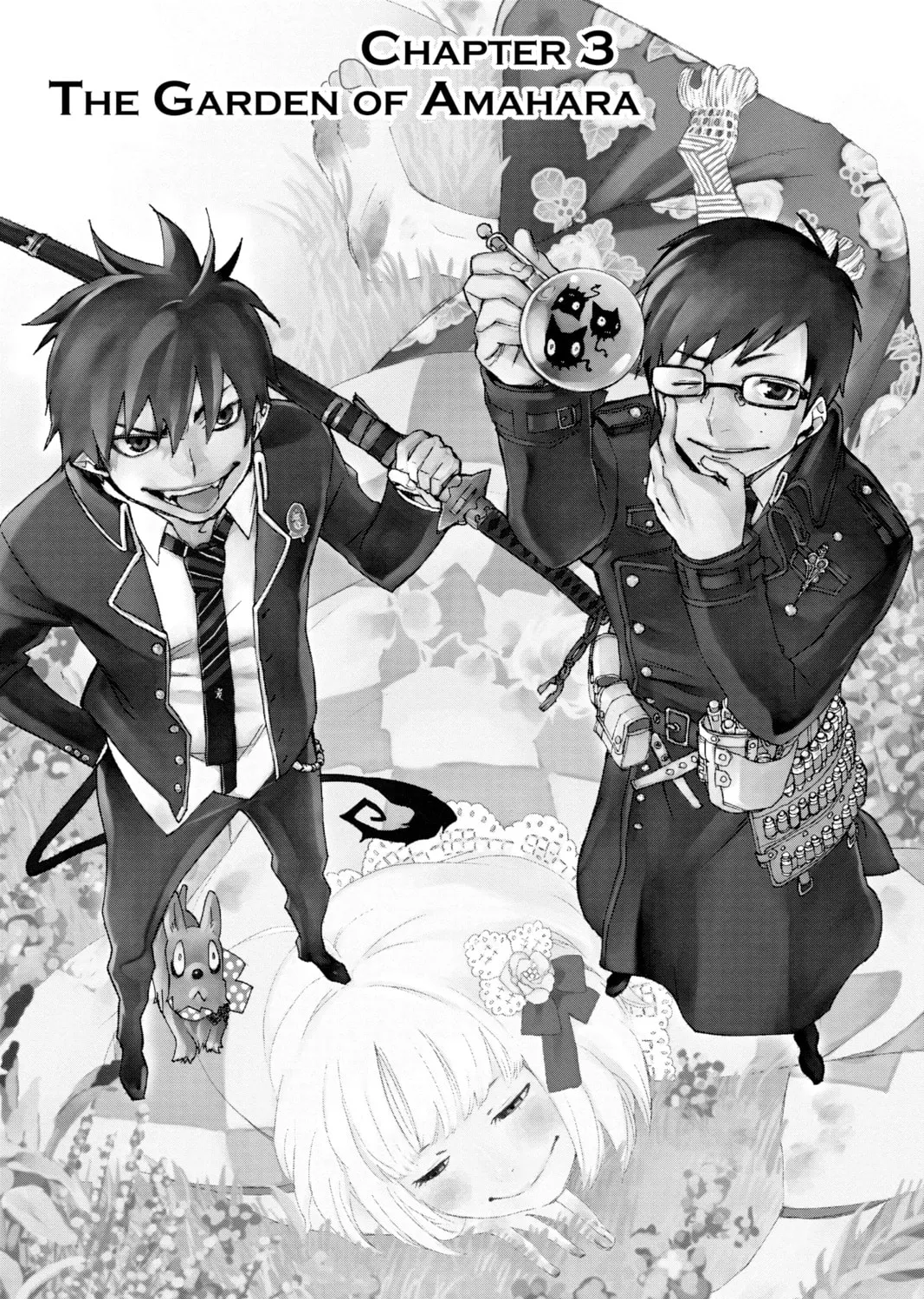 Blue Exorcist Chapter 3 page 1 - 