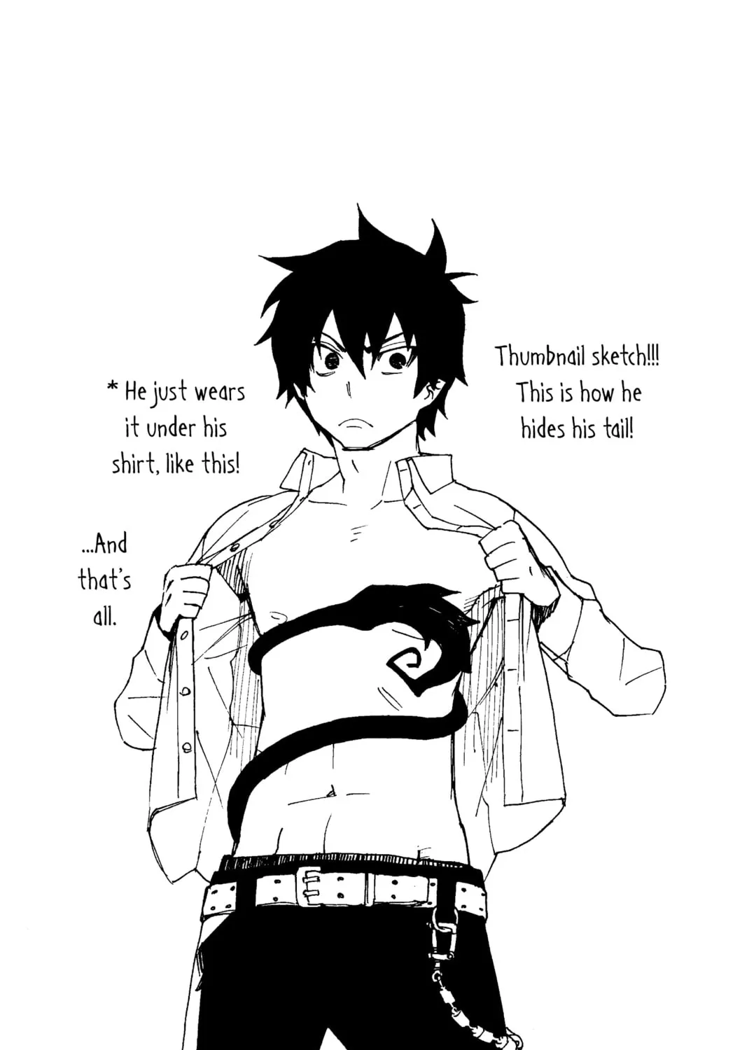Blue Exorcist Chapter 3 page 127 - 