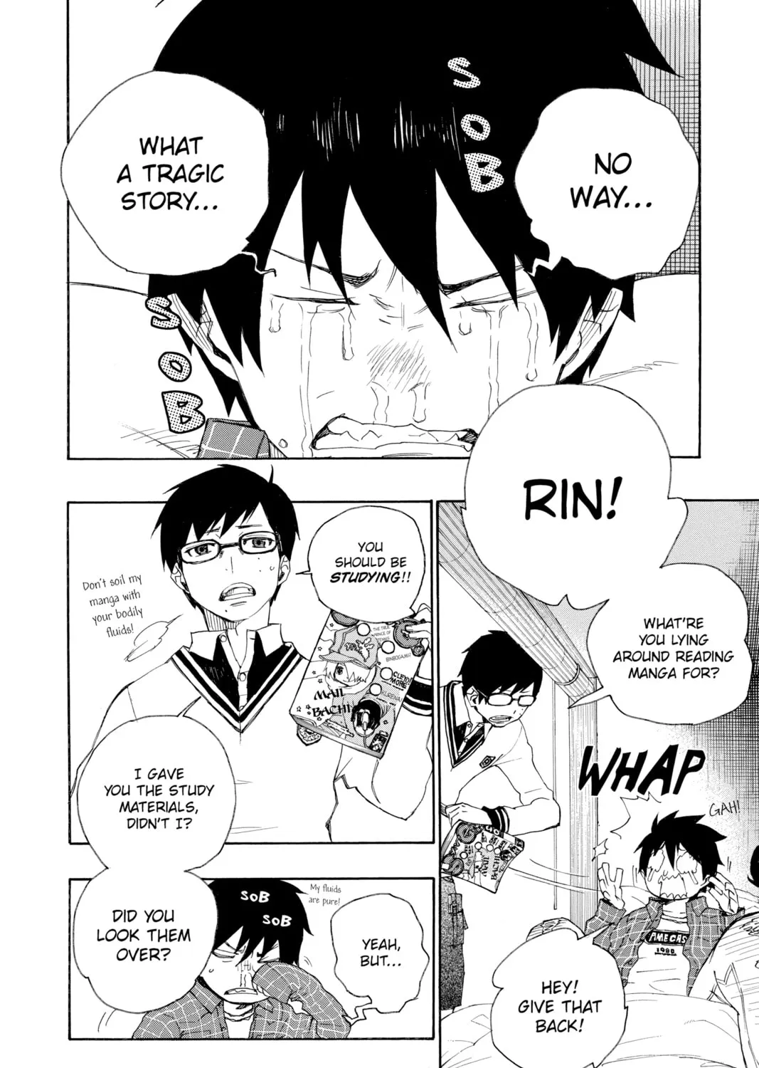 Blue Exorcist Chapter 3 page 3 - 