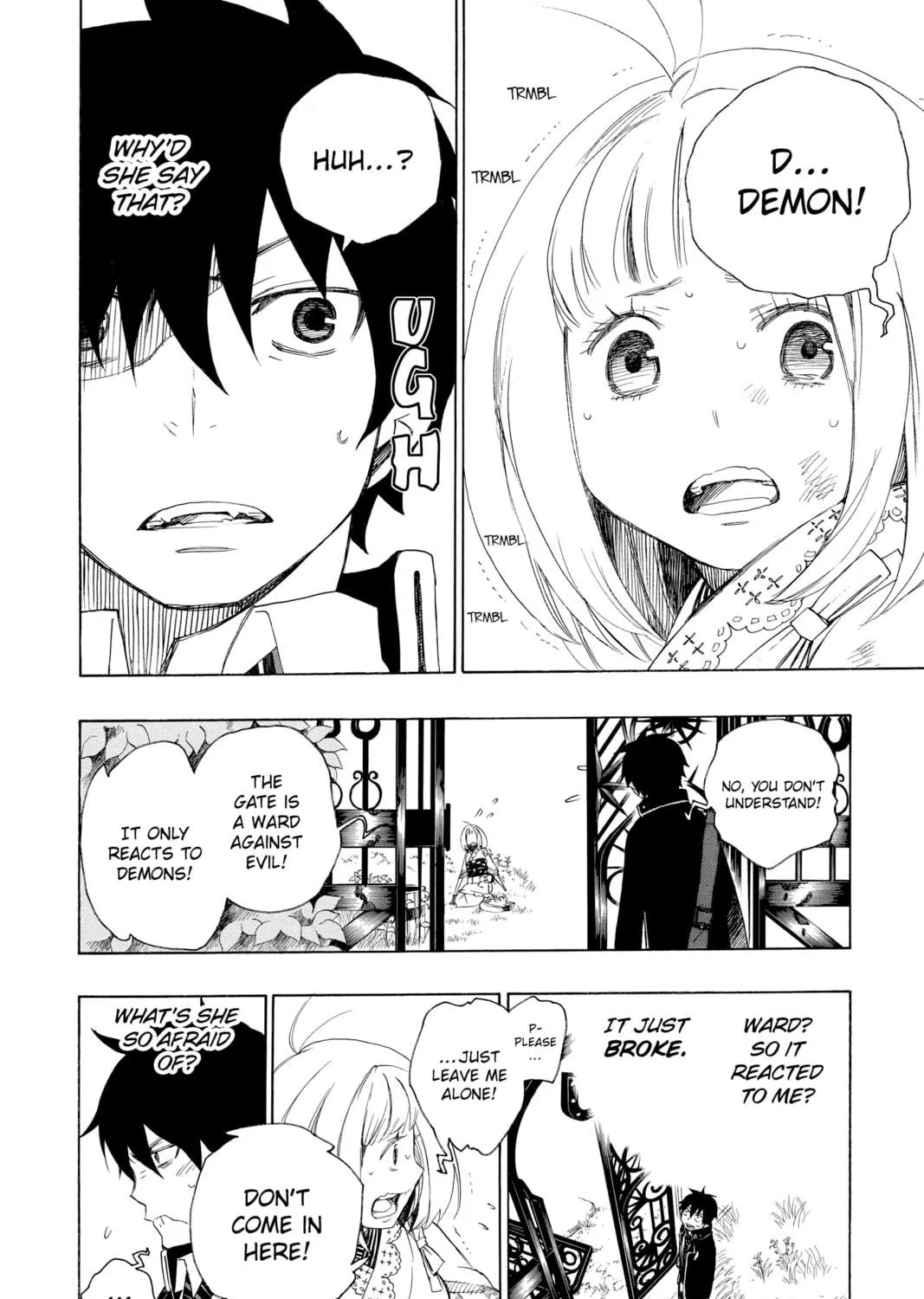 Blue Exorcist Chapter 3 page 23 - 