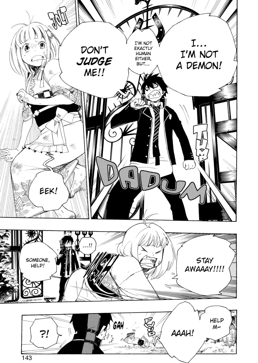 Blue Exorcist Chapter 3 page 25 - 