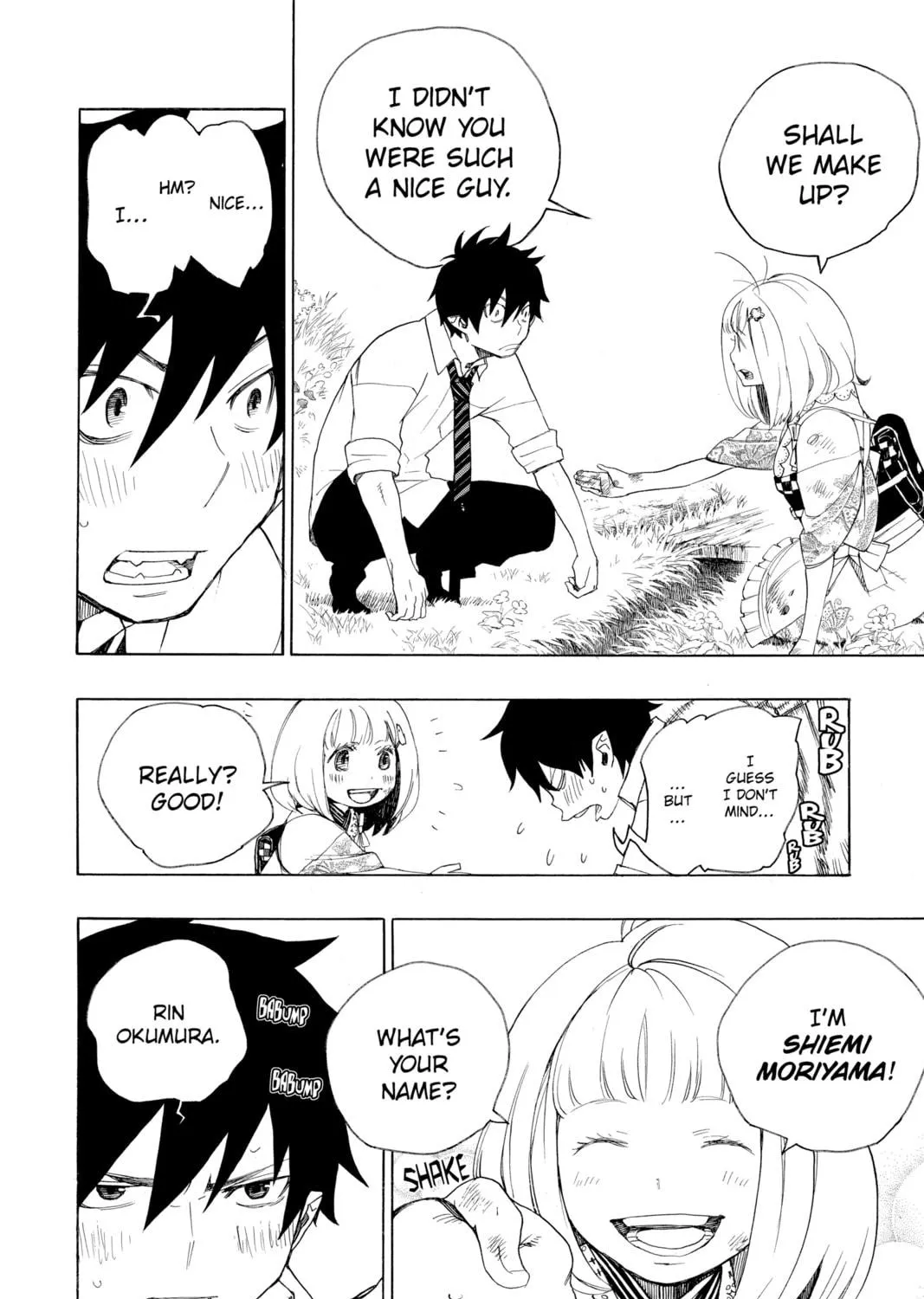 Blue Exorcist Chapter 3 page 35 - 