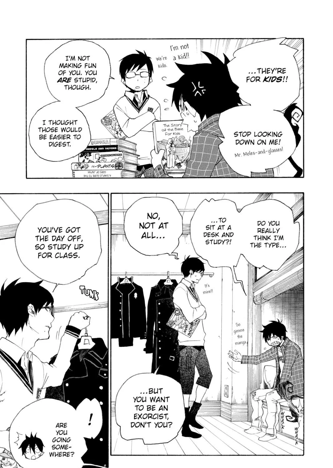 Blue Exorcist Chapter 3 page 5 - 