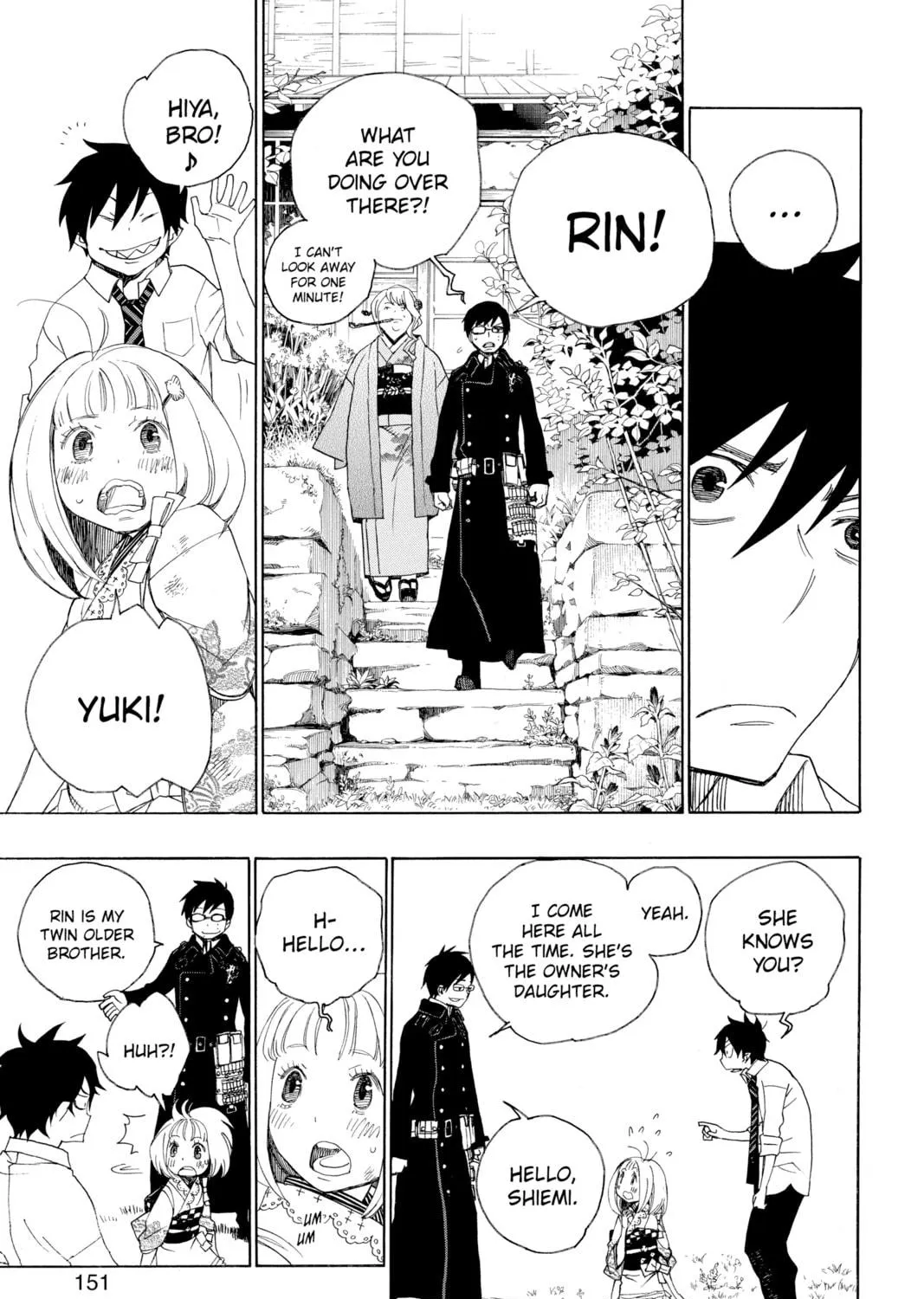 Blue Exorcist Chapter 3 page 41 - 