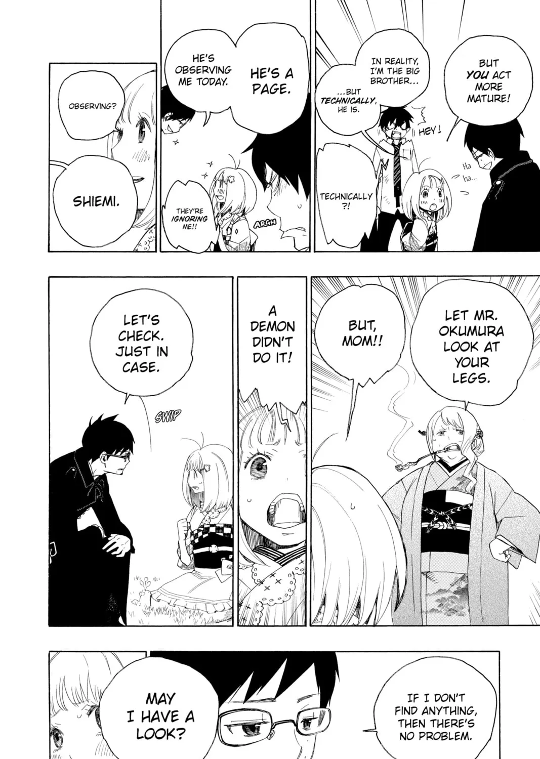 Blue Exorcist Chapter 3 page 43 - 