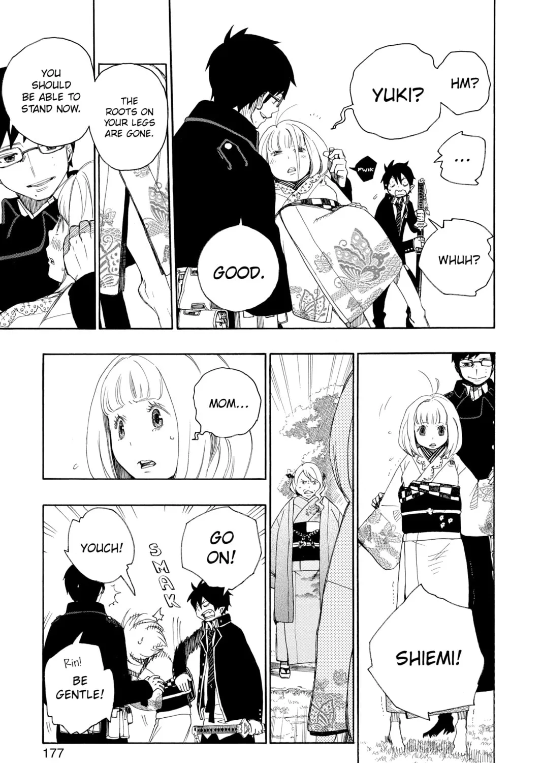 Blue Exorcist Chapter 3 page 93 - 