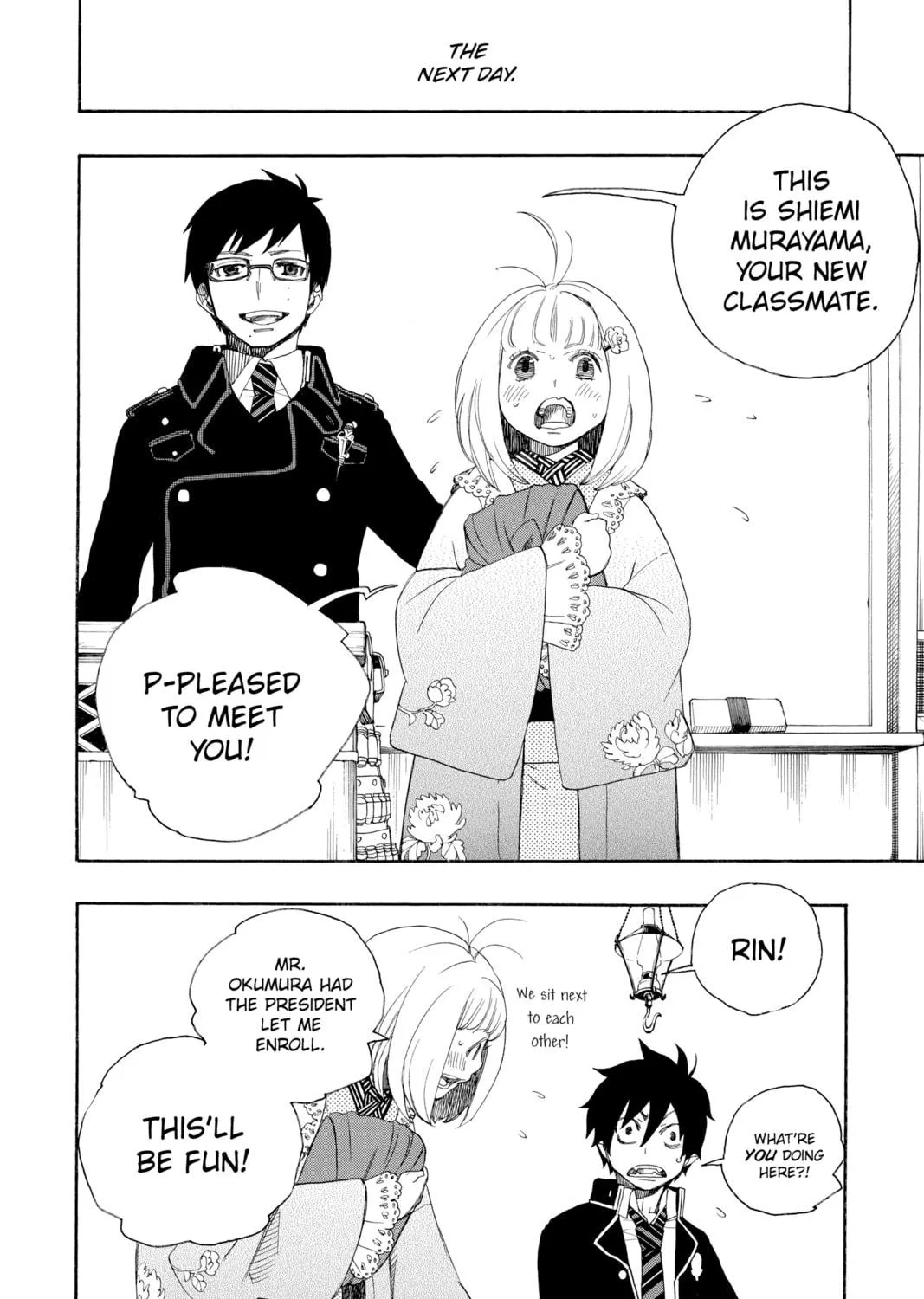 Blue Exorcist Chapter 3 page 99 - 