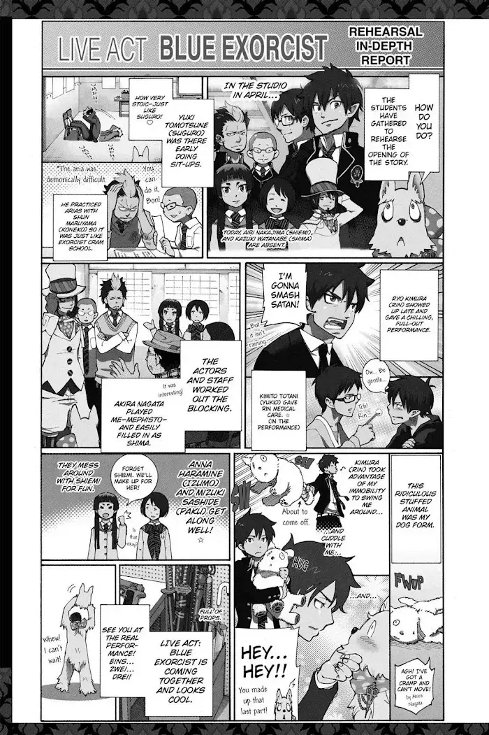 Blue Exorcist Chapter 4.1 page 10 - 