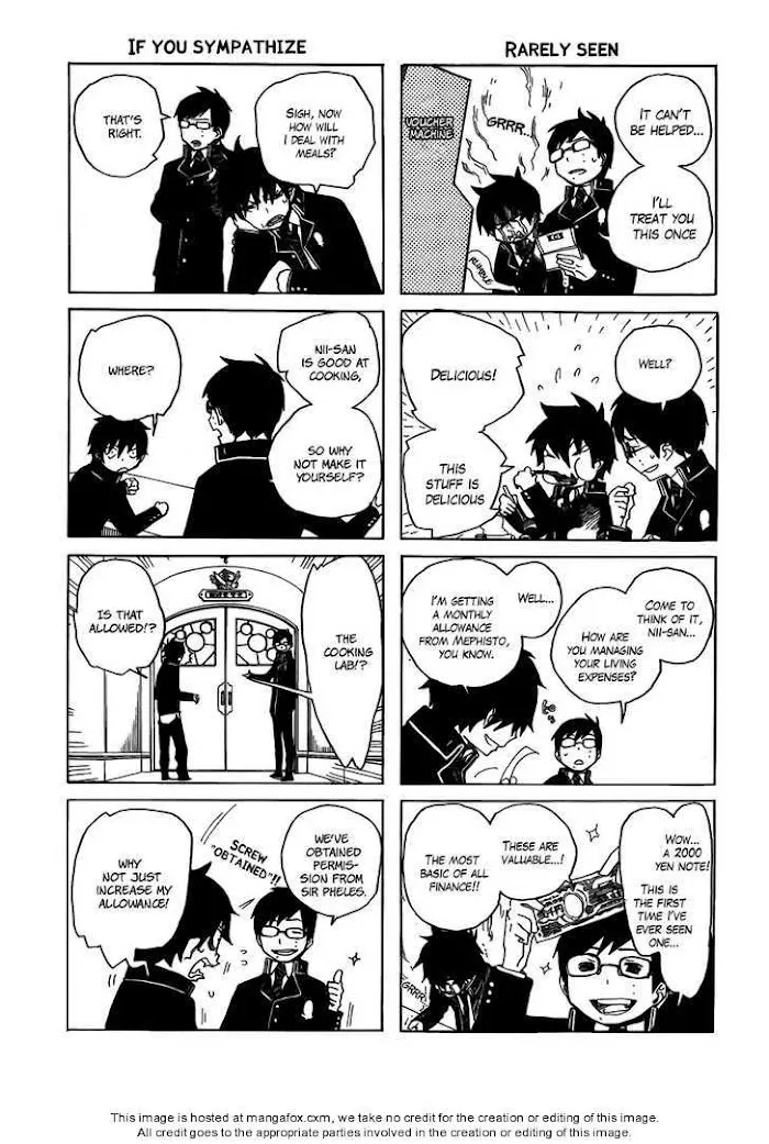 Blue Exorcist Chapter 4.5 page 2 - 